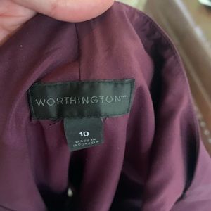 Deep purple cocktail dress